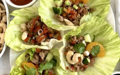 Ground Turkey Lettuce Wraps
