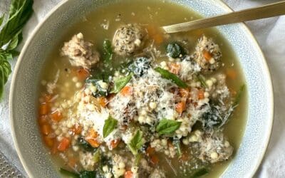 Healthier Italian Wedding Soup