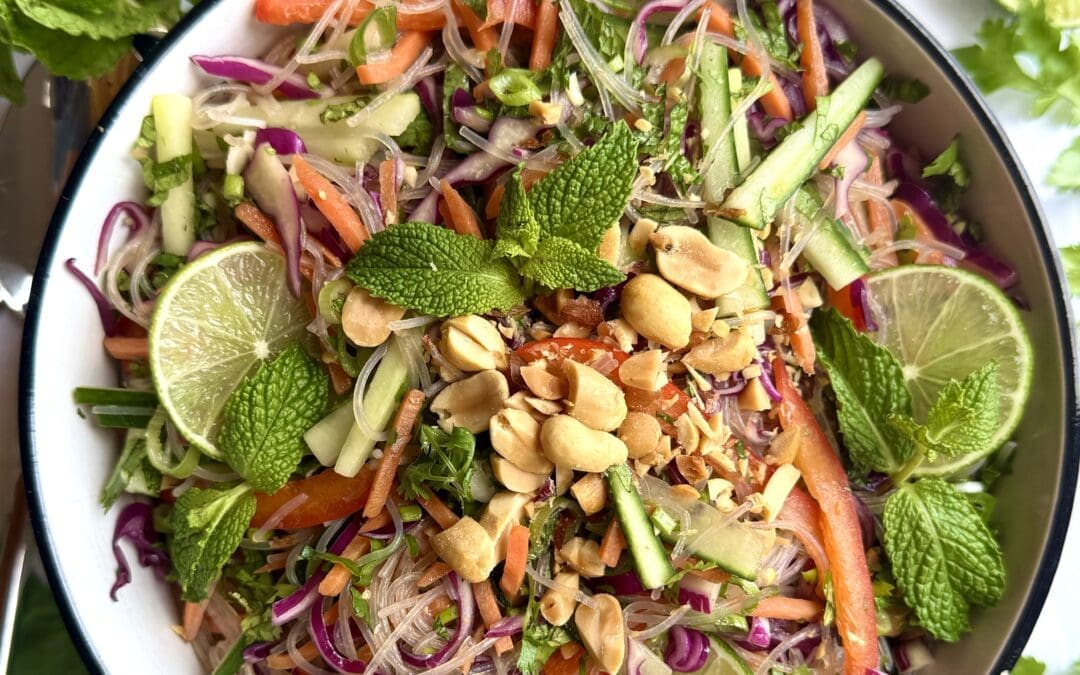 Fresh Spring Roll Noodle Salad