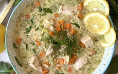 Avgolemono (Greek Chicken and Lemon Soup)