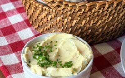 Lemon and Chive Compound Butter